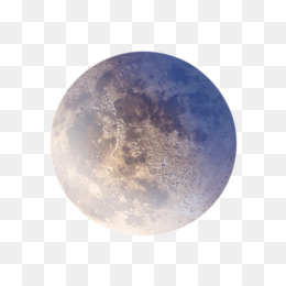 transparent moon