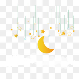moon and stars clipart free