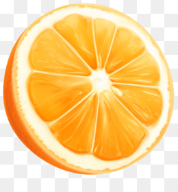 orange slice transparent background