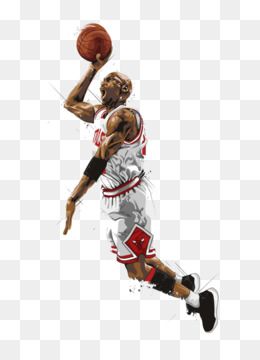 basketball player shooting clipart color
