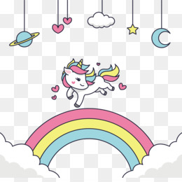 Rainbow Unicorn Png Rainbow Unicorn Birthday Pastel Rainbow