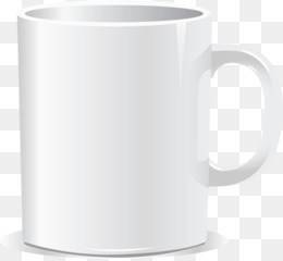 Isolated pair of white mugs 8494455 PNG