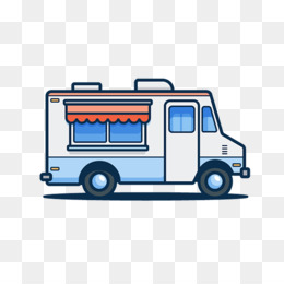 Food Truck PNG - Food Truck Cartoon, Blank Food Truck, Food Truck Rally. -  CleanPNG / KissPNG