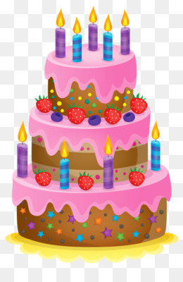 214 Birthday cake clipart - Graphics Factory