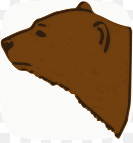 Bear Head PNG - Bear Head Outline, Black Bear Head. - CleanPNG / KissPNG