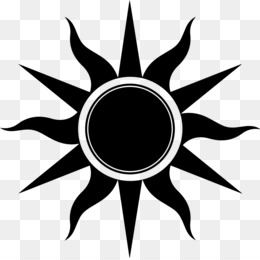 Black Sun Logo Png