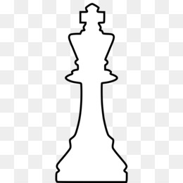 Silver Ceramic Chess King 3D Render 11306670 PNG