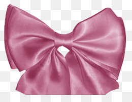Cartoon - Pink ribbon bow on light pink bikini - CleanPNG / KissPNG
