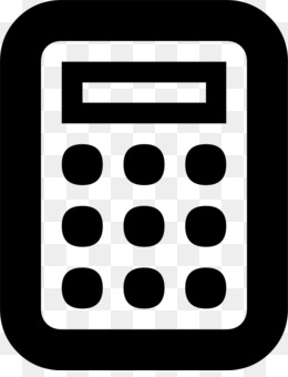 Black And White Calculator Png Black And White Calculator Icon