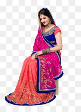 High Resolution Saree Model Png, Transparent Png - 602x903(#6697700) -  PngFind