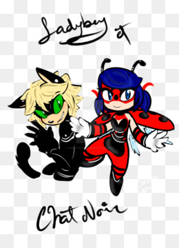Ladybug and Cat Noir transparent PNG - StickPNG