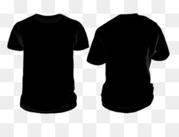Black t shirt png images