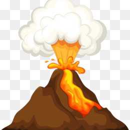 Volcano Cartoon