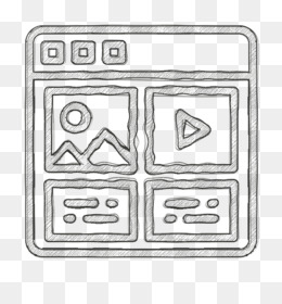 User Interface Vol 3 icon Social media icon Window icon