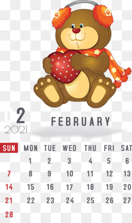 Featured image of post February 2021 Clip Art Calendar