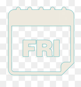 Friday daily calendar page icon interface icon Calendar Icons icon